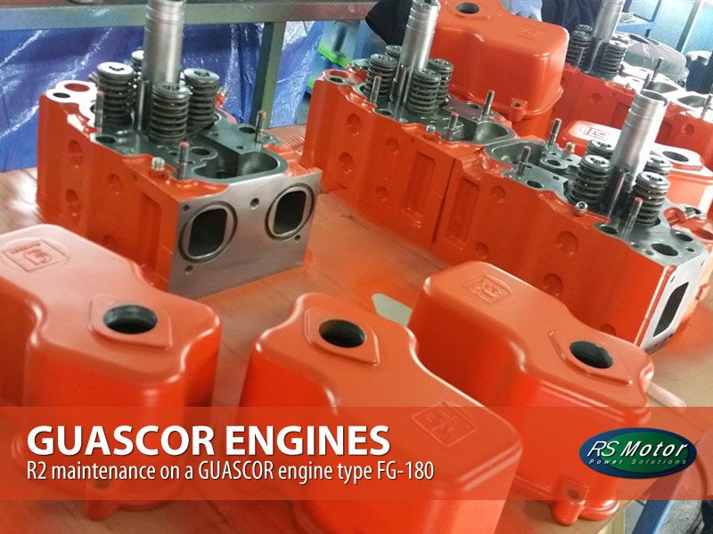 R2-maintenance-on-a-GUASCOR-engine-type-FG-180-mantenimiento-r2-motor-guascor-fg-180