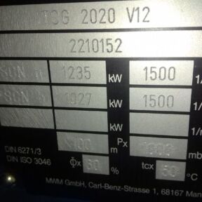 MWM TCG 2020 V12 engine for sale